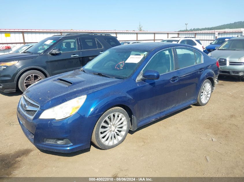 2011 Subaru Legacy 2.5Gt Limited VIN: 4S3BMFL65B1232123 Lot: 40022010