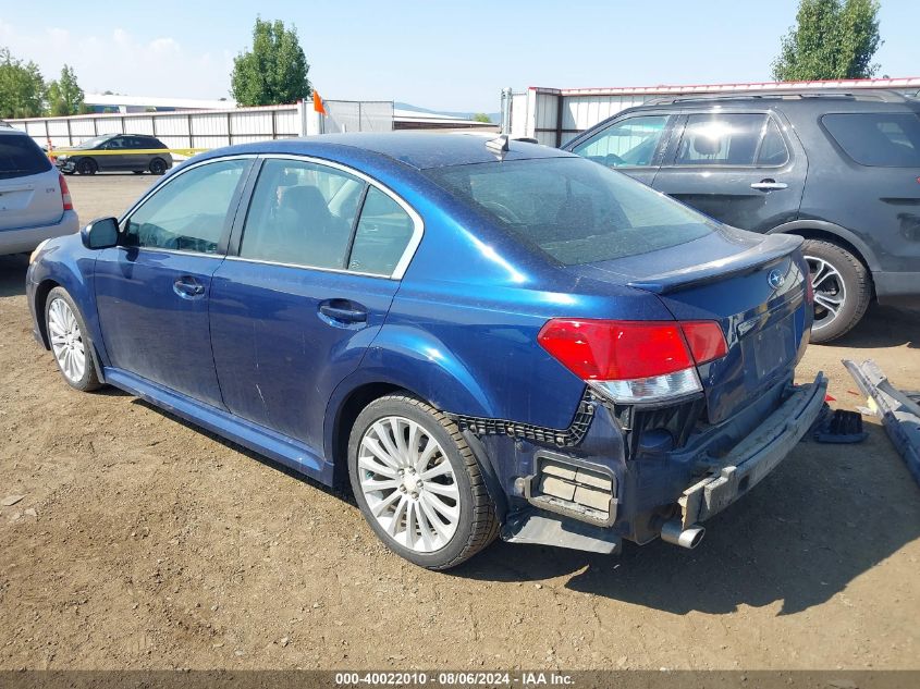 2011 Subaru Legacy 2.5Gt Limited VIN: 4S3BMFL65B1232123 Lot: 40022010