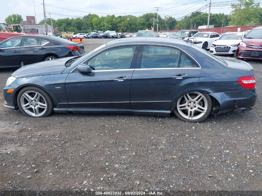 2012 Mercedes-Benz E 350 4Matic VIN: WDDHF8JB9CA628675 Lot: 40022032