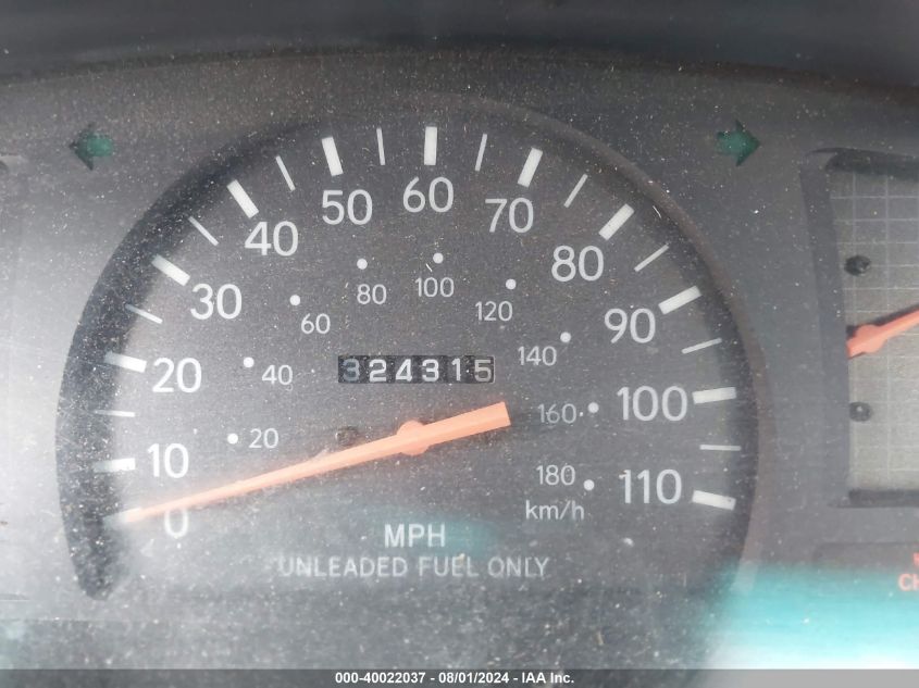 1999 Toyota Tacoma VIN: 4TANL42N4XZ544323 Lot: 40022037