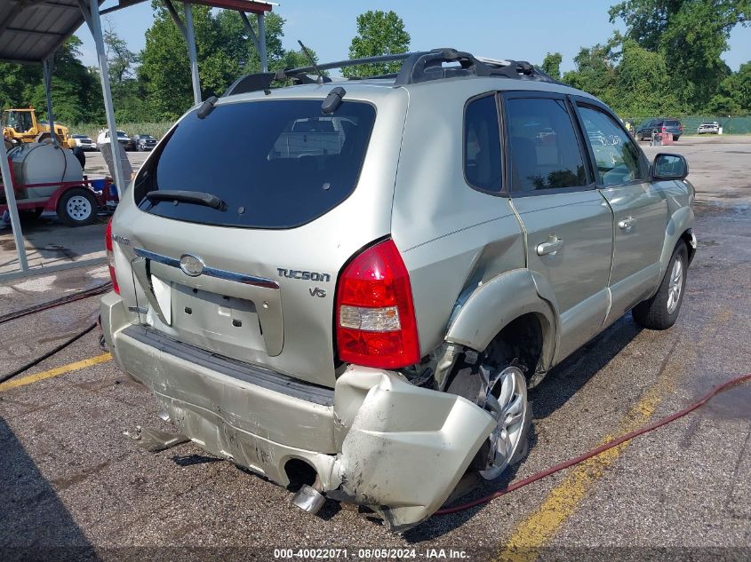 2006 Hyundai Tucson Gls/Limited VIN: KM8JN12D564370370 Lot: 40022071