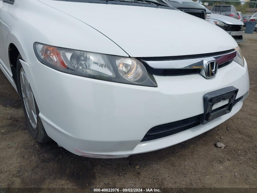 2008 Honda Civic Hybrid VIN: JHMFA36268S012010 Lot: 40022076