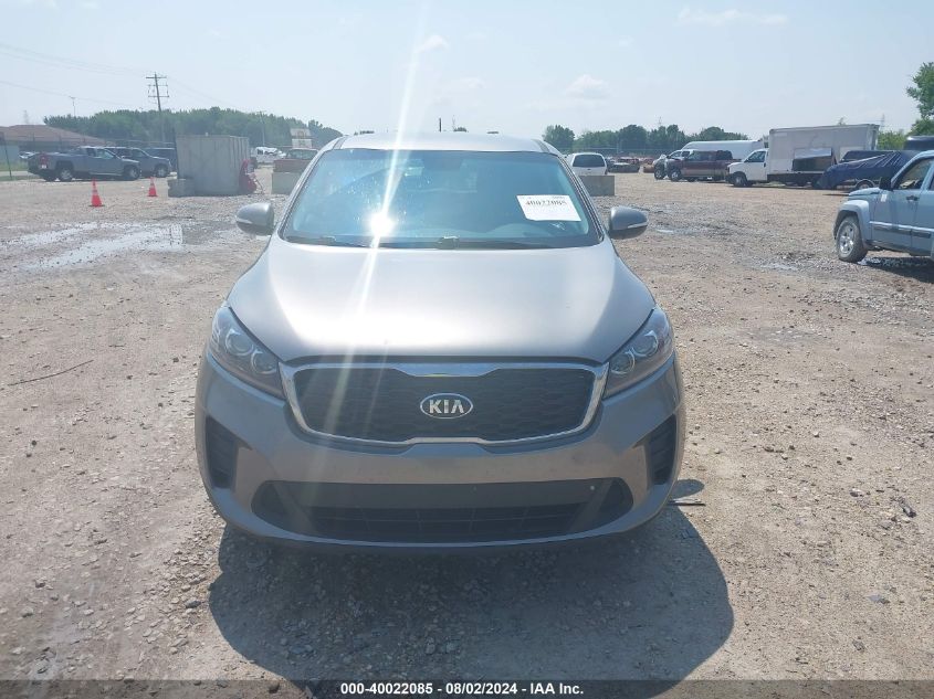 2019 Kia Sorento 3.3L Lx VIN: 5XYPGDA57KG486394 Lot: 40270303