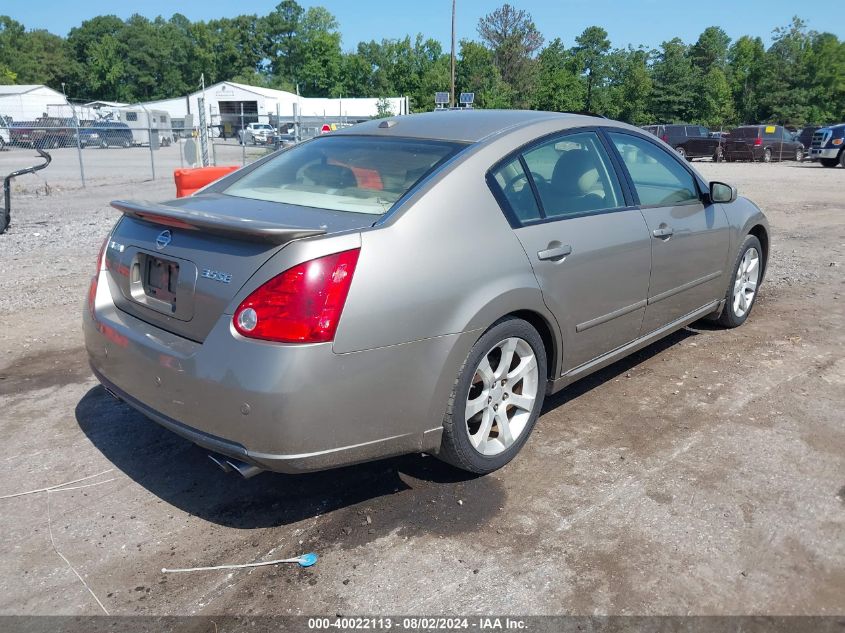 1N4BA41E48C812411 | 2008 NISSAN MAXIMA