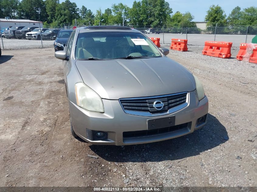 2008 Nissan Maxima 3.5 Se VIN: 1N4BA41E48C812411 Lot: 40022113