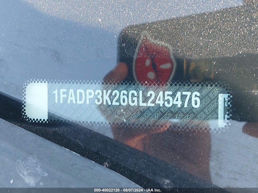 2016 FORD FOCUS SE - 1FADP3K26GL245476