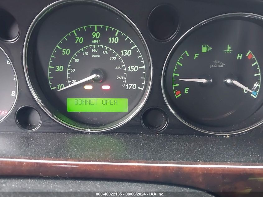 2008 Jaguar Xj Vanden Plas VIN: SAJWA82BX8SH27543 Lot: 40022135