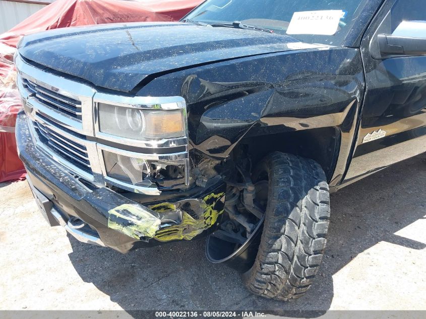 2014 Chevrolet Silverado 1500 High Country VIN: 3GCUKTEC2EG397682 Lot: 40022136