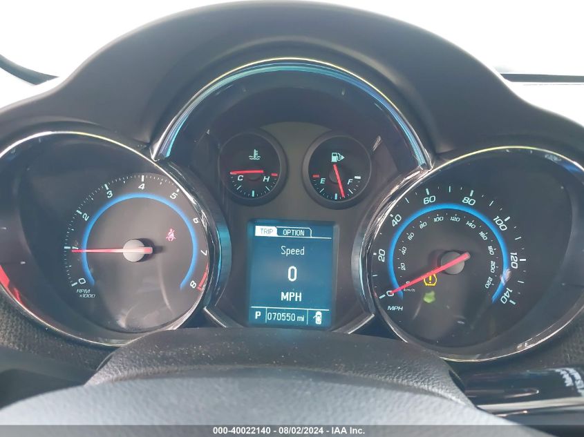 2016 Chevrolet Cruze Limited Ltz VIN: 1G1PG5SB1G7161862 Lot: 40022140