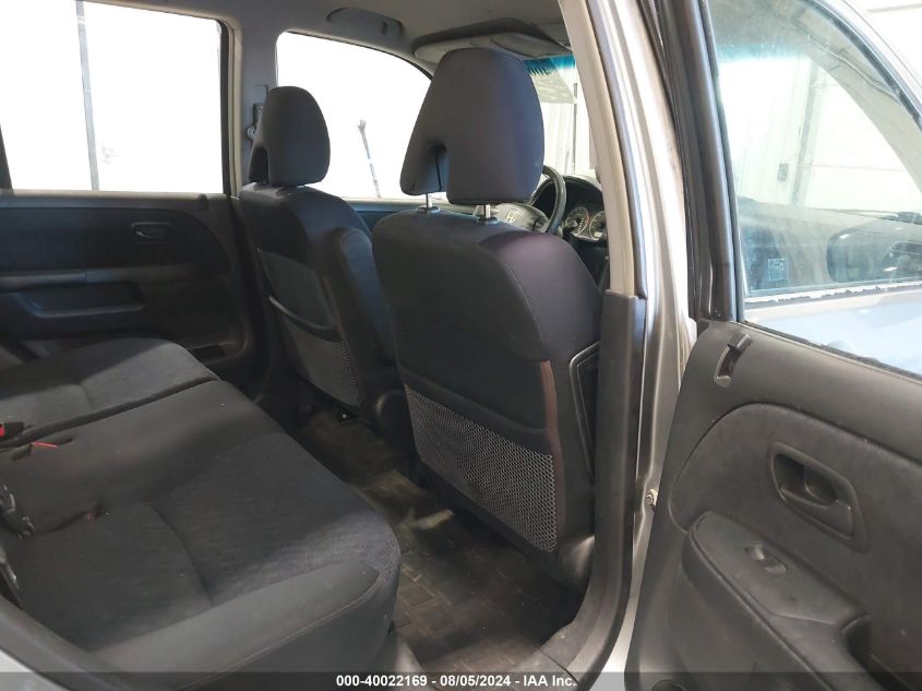 2006 Honda Cr-V Lx VIN: SHSRD78556U446281 Lot: 40022169