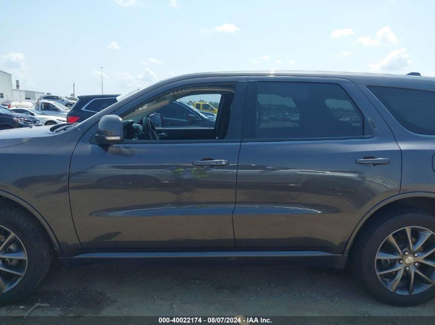 2018 Dodge Durango Gt Awd VIN: 1C4RDJDG3JC133165 Lot: 40022174