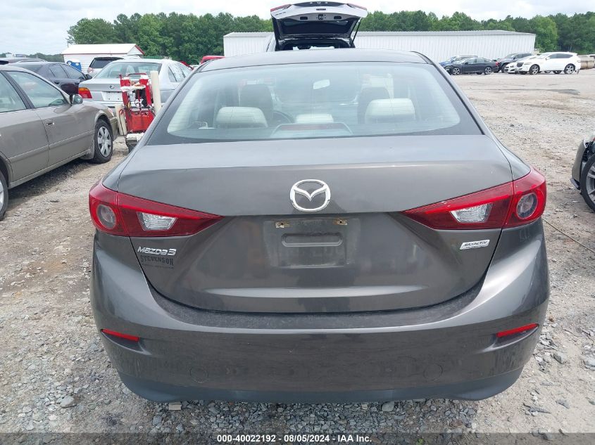 2014 Mazda Mazda3 I Sport VIN: JM1BM1U70E1161492 Lot: 40022192