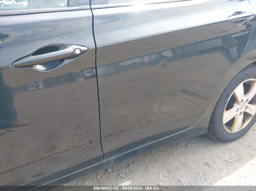 2013 Hyundai Elantra Gls VIN: 5NPDH4AE5DH263881 Lot: 40022195