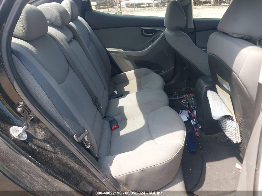 2013 Hyundai Elantra Gls VIN: 5NPDH4AE5DH263881 Lot: 40022195