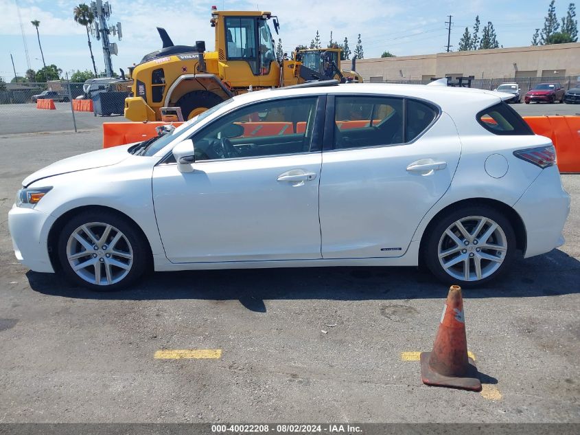 2015 Lexus Ct 200H VIN: JTHKD5BH8F2245489 Lot: 40022208