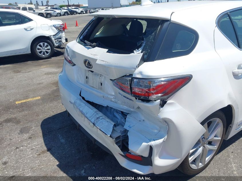 2015 Lexus Ct 200H VIN: JTHKD5BH8F2245489 Lot: 40022208