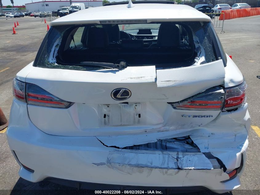 2015 Lexus Ct 200H VIN: JTHKD5BH8F2245489 Lot: 40022208