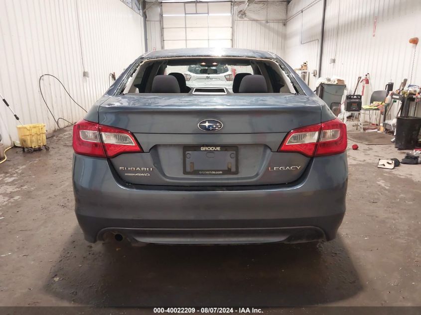 2015 Subaru Legacy 2.5I VIN: 4S3BNBA60F3071621 Lot: 40022209