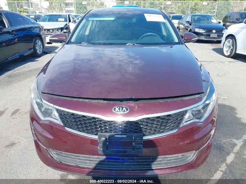 2016 Kia Optima Lx VIN: 5XXGT4L32GG082034 Lot: 40022223