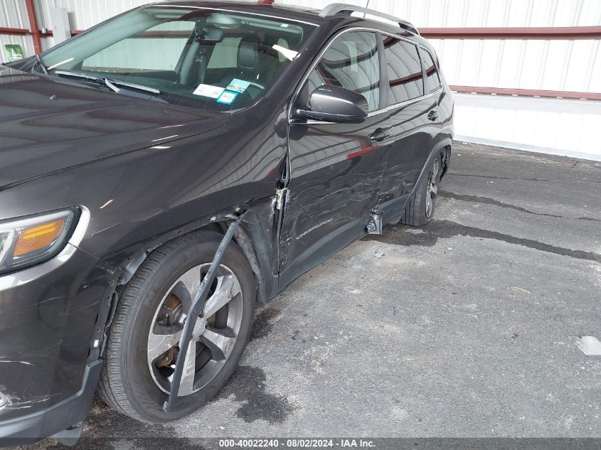 2019 Jeep Cherokee Limited 4X4 VIN: 1C4PJMDN3KD252166 Lot: 40022240