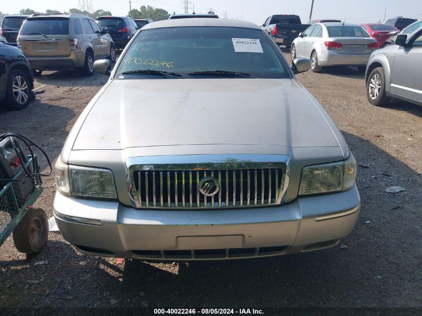 2008 Mercury Grand Marquis Gs VIN: 2MEFM74V58X609769 Lot: 40022246