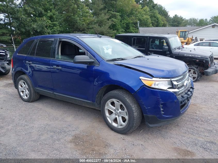 02FMDK4GC6DBC7256 2013 Ford Edge Se