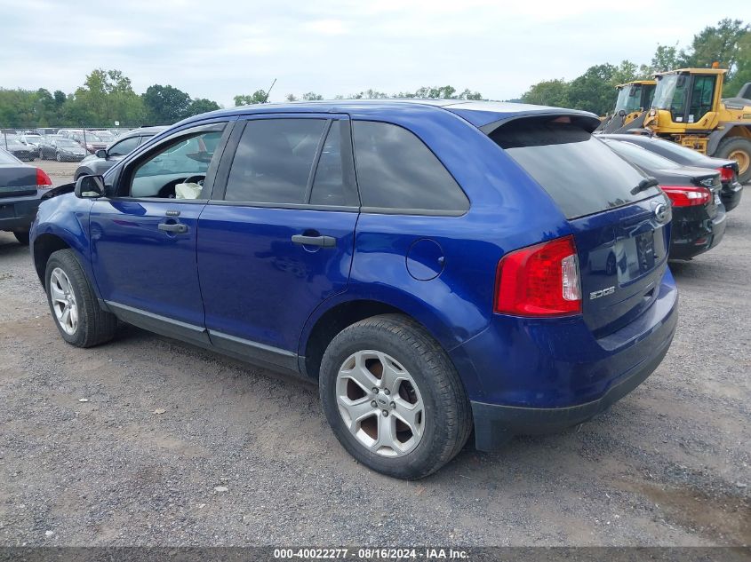 02FMDK4GC6DBC7256 2013 Ford Edge Se