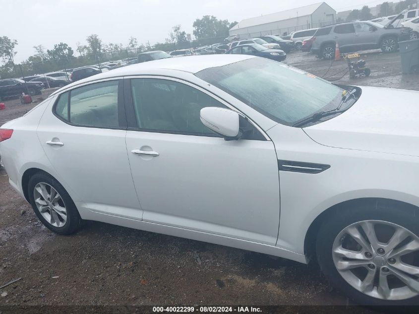 2013 Kia Optima Lx VIN: 5XXGM4A70DG097520 Lot: 40022299