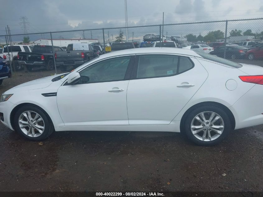 2013 Kia Optima Lx VIN: 5XXGM4A70DG097520 Lot: 40022299