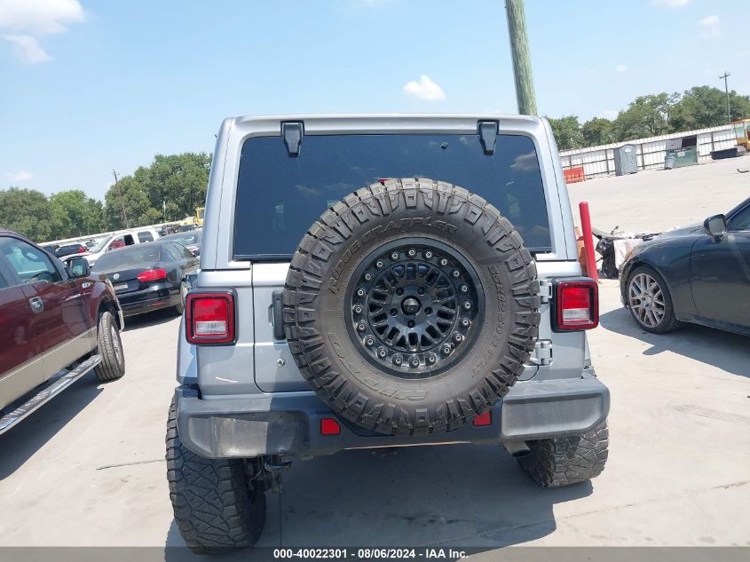 2019 Jeep Wrangler Unlimited Sahara VIN: 1C4HJXEG7KW637448 Lot: 40022301