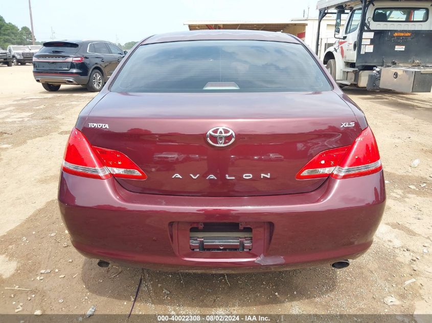 2006 Toyota Avalon Xls VIN: 4T1BK36B06U156324 Lot: 40022308