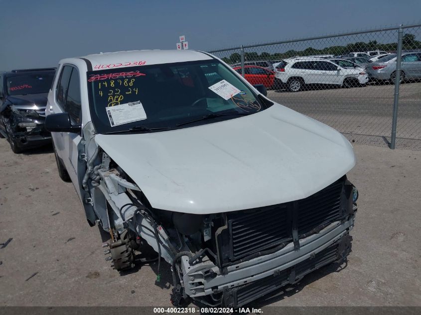 2019 Chevrolet Traverse Ls VIN: 1GNERFKW0KJ189009 Lot: 40022318