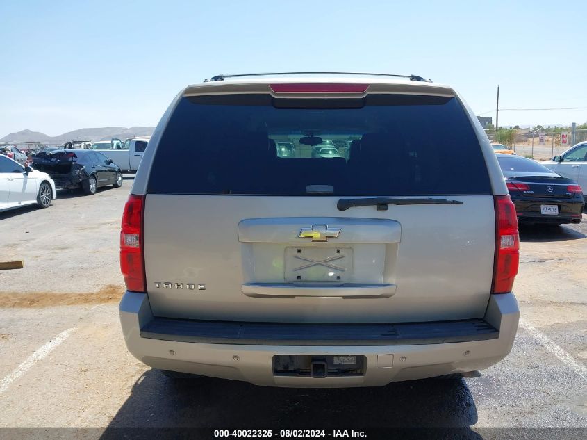 2009 Chevrolet Tahoe Lt1 VIN: 1GNFC23J59R144547 Lot: 40022325