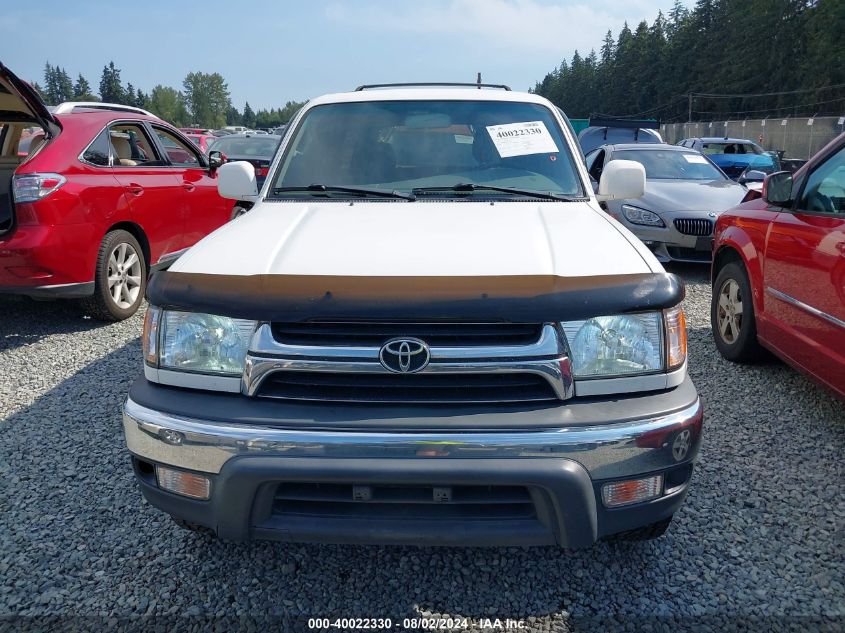 2002 Toyota 4Runner Sr5 V6 VIN: JT3HN86R820374629 Lot: 40022330