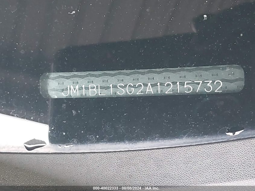 2010 Mazda Mazda3 I Sport VIN: JM1BL1SG2A1215732 Lot: 40022333