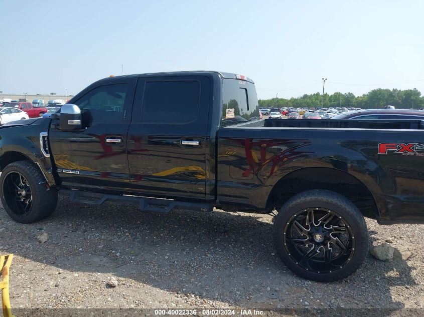 2018 Ford F-250 Xlt VIN: 1FT7W2BT8JEB63337 Lot: 40022336