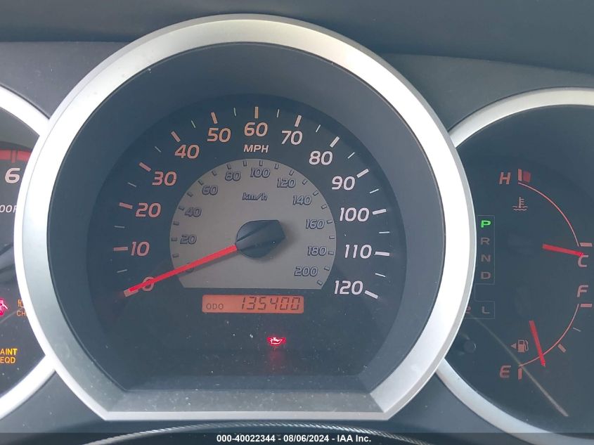 2010 Toyota Tacoma Prerunner V6 VIN: 3TMJU4GN3AM100416 Lot: 40022344