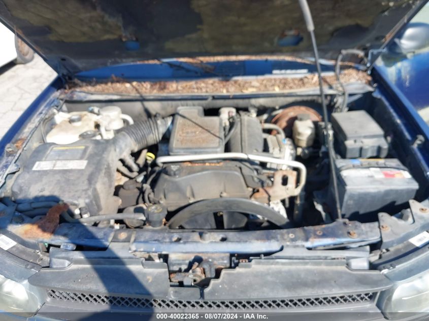 2005 Chevrolet Trailblazer Ls VIN: 1GNDT13S052157462 Lot: 40022365