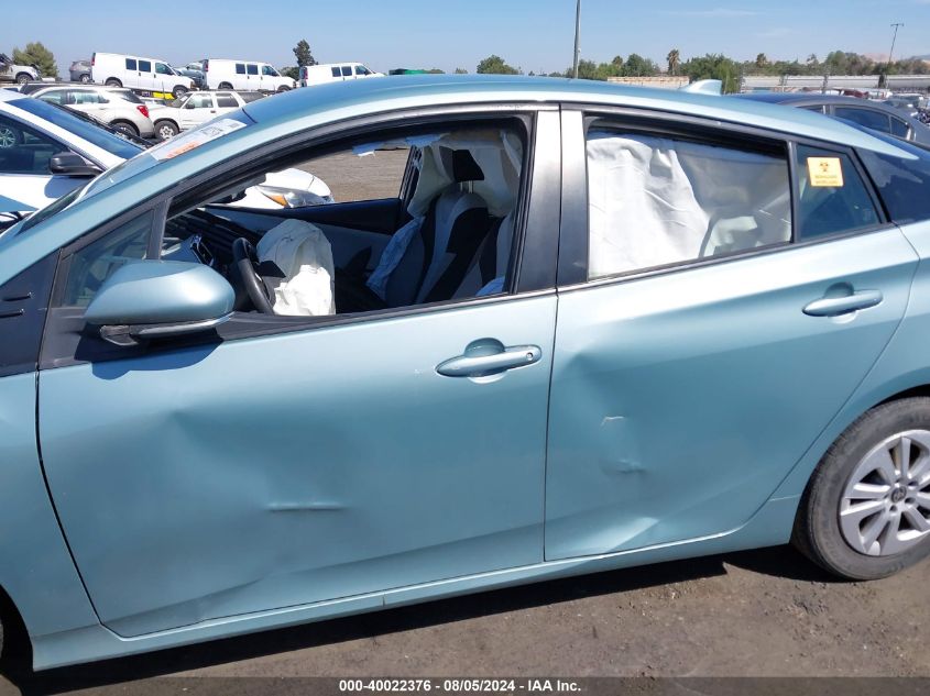 2016 Toyota Prius Two VIN: JTDKBRFU0G3021506 Lot: 40022376