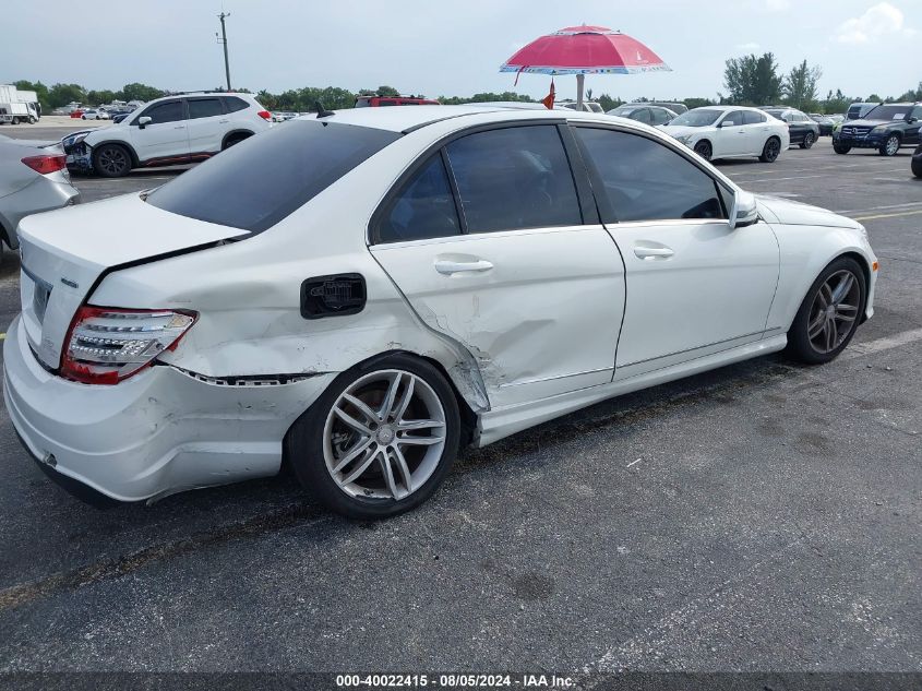 2014 MERCEDES-BENZ C 250 LUXURY/SPORT - WDDGF4HB6EG213064