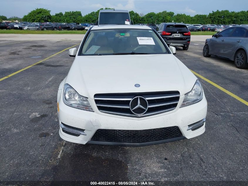 2014 Mercedes-Benz C 250 Luxury/Sport VIN: WDDGF4HB6EG213064 Lot: 40022415