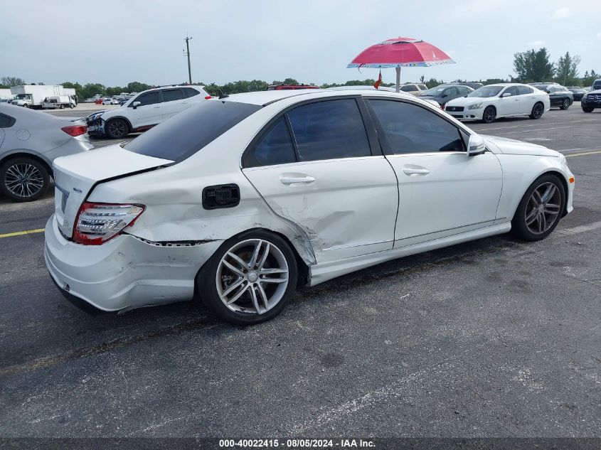 2014 Mercedes-Benz C 250 Luxury/Sport VIN: WDDGF4HB6EG213064 Lot: 40022415