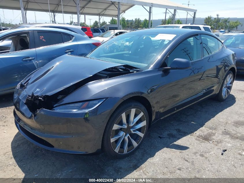 5YJ3E1EB9RF768752 2024 TESLA MODEL 3 - Image 2