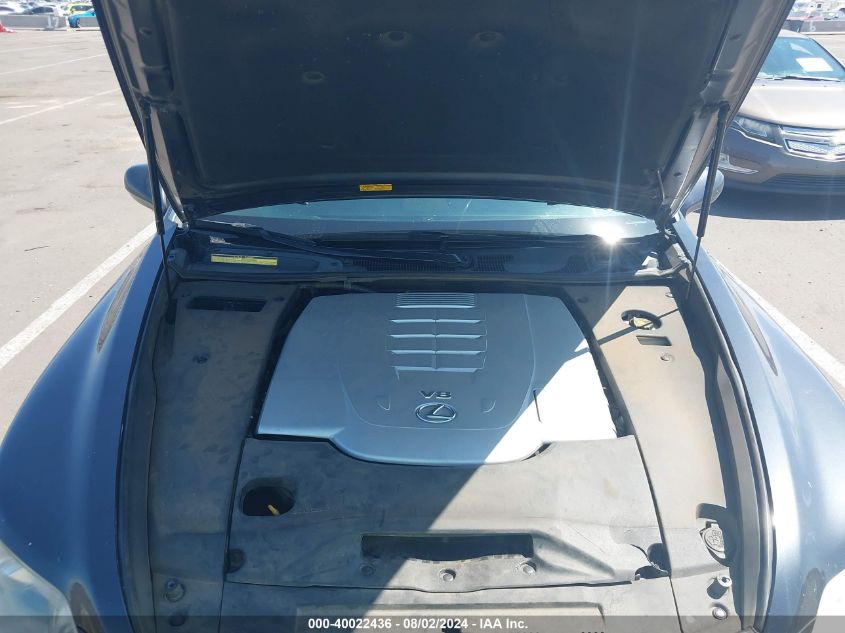 2007 Lexus Ls 460 VIN: JTHBL46F775035293 Lot: 40022436