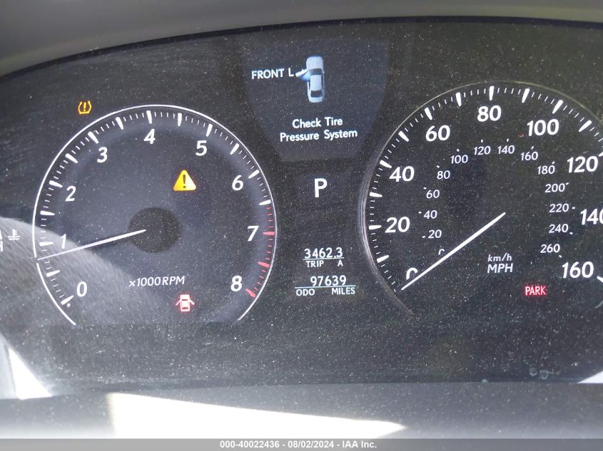 2007 Lexus Ls 460 VIN: JTHBL46F775035293 Lot: 40022436