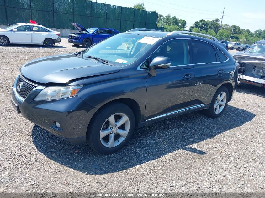 2011 Lexus Rx 350 VIN: 2T2BK1BA2BC093297 Lot: 40022488