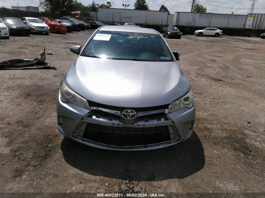 2015 Toyota Camry Se VIN: 4T1BF1FK6FU910495 Lot: 40022511