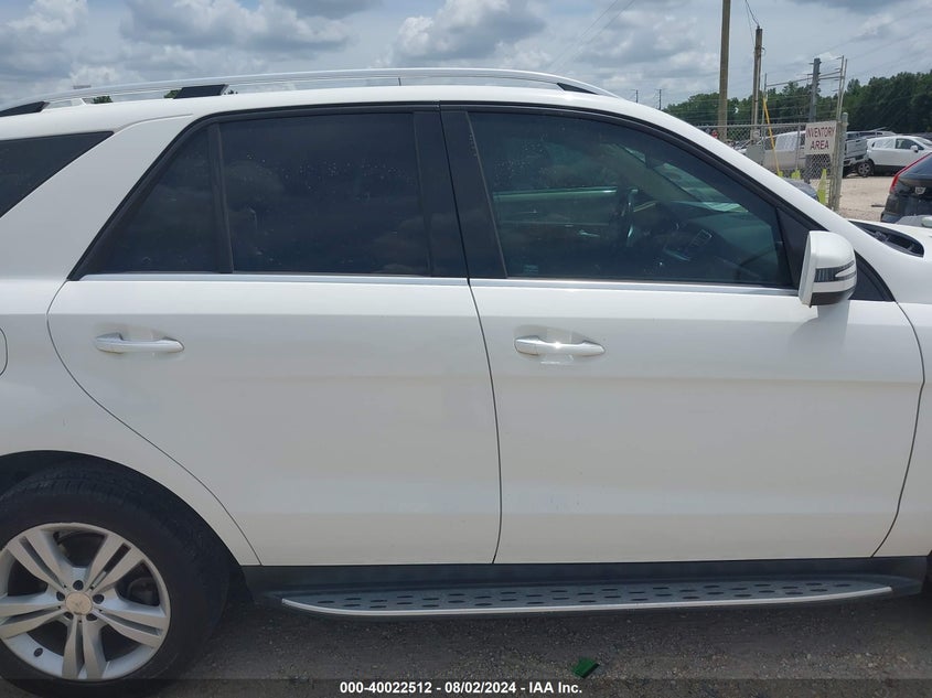 2014 MERCEDES-BENZ ML 350 - 4JGDA5JB0EA297974