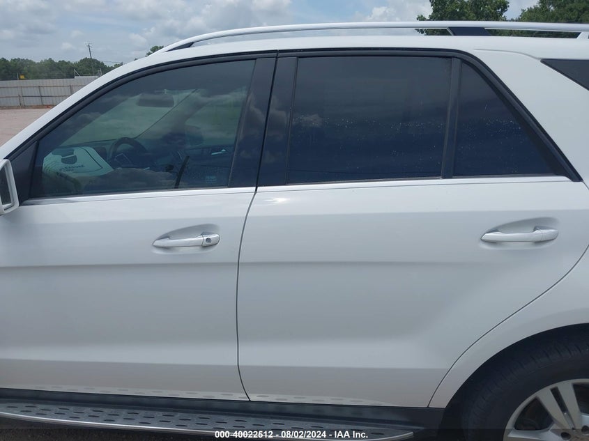 2014 MERCEDES-BENZ ML 350 - 4JGDA5JB0EA297974
