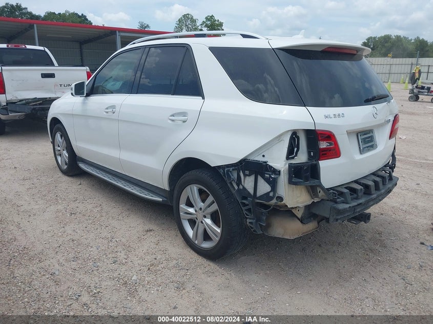 2014 MERCEDES-BENZ ML 350 - 4JGDA5JB0EA297974